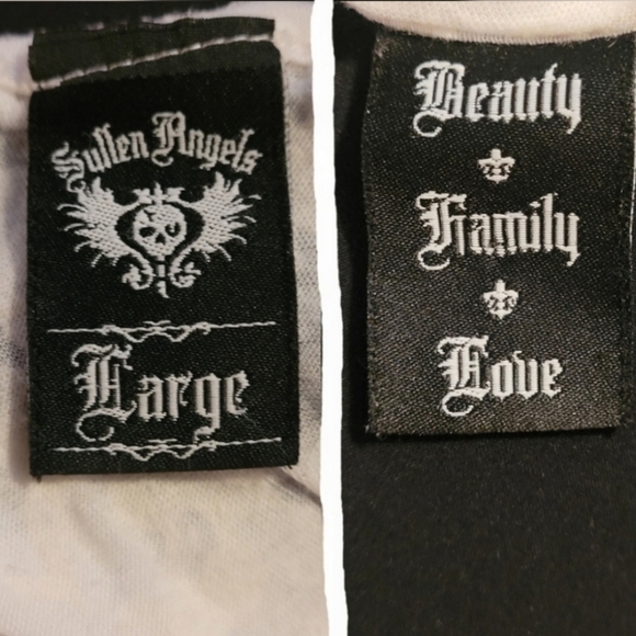 Y2K Sullen Sea Of Sorrows Burnout Tank Sz L - Picture 7 of 8